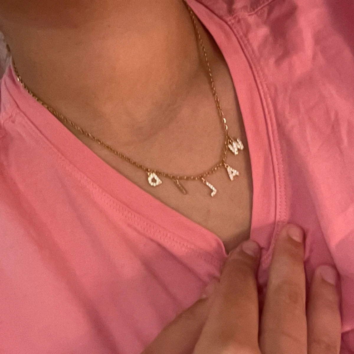 AYORA bijoux lettres 1