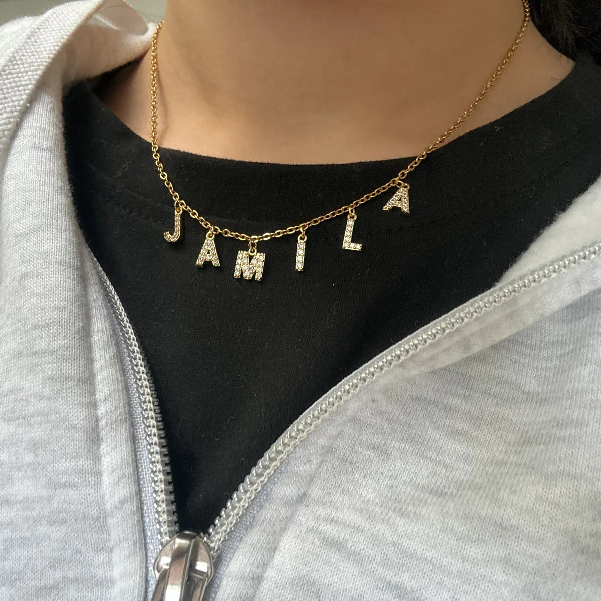 AYORA collier lettres 3